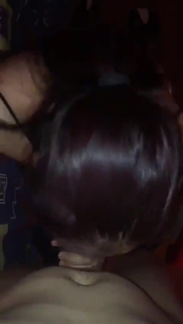I felt his cock against the back of my throat as his wife watched