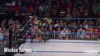 Stinkface and Kiss Ass: REMIX: Mickie Mickie Mickie!! Oh it’s true?? Somehow Brooke’s booty just hypnotized you… #5