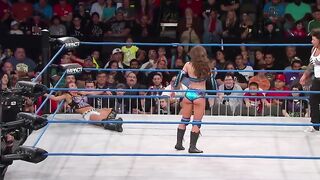 Stinkface and Kiss Ass: Mickie's face is taken for a ride #1