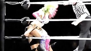 Stinkface and Kiss Ass: Asuka stinkfaces Billie Kay #5