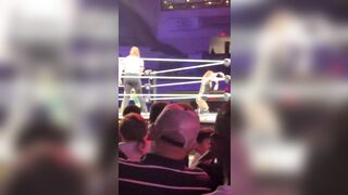 Stinkface and Kiss Ass: Asuka delivering a really long and intense stinkface to Becky Lynch! #2